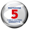 Un servizio premium garantito 5 anni